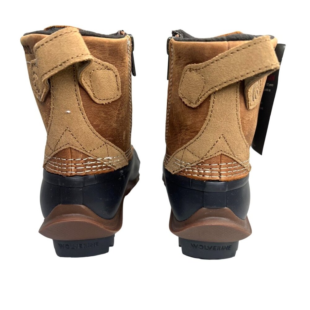 Wolverine Women's Torrent Waterproof Brown & Black EPX Winter Duck Boots 6M - Picture 11 of 16